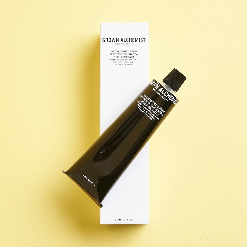 GROWN ALCHEMIST | Detox Night Cream - Peptide-3, Echinacea, Reishi Extract 40mL